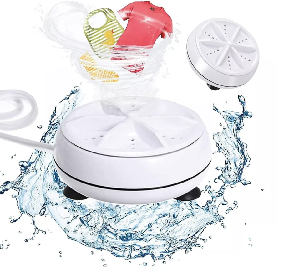 Miniatura 5 de Mini Lavadora Portátil Giratoria Turbina